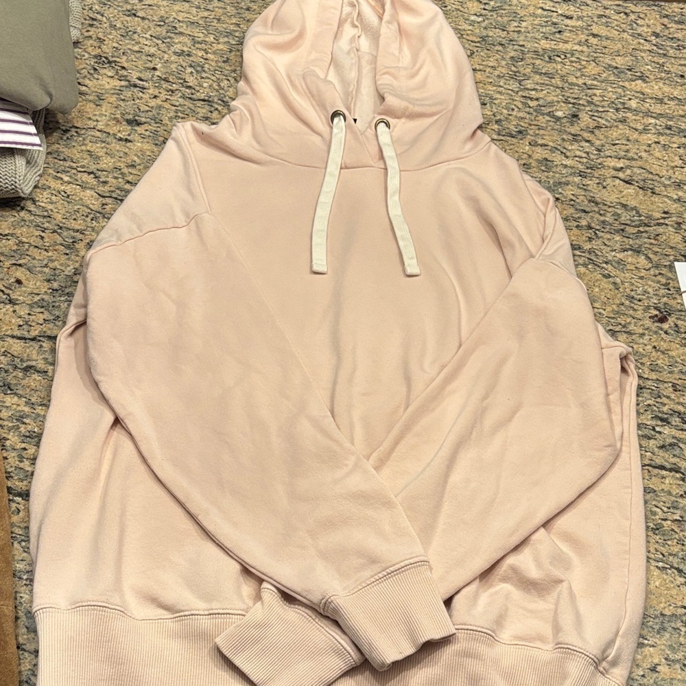 Buffalo David Bitton Light Pink Oversized Hoodie Size S